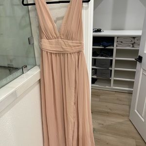 Blush Maxi Dress: Lulus